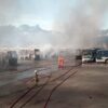 Após incêndio, empresas fazem remanejamento da frota de ônibus em MG