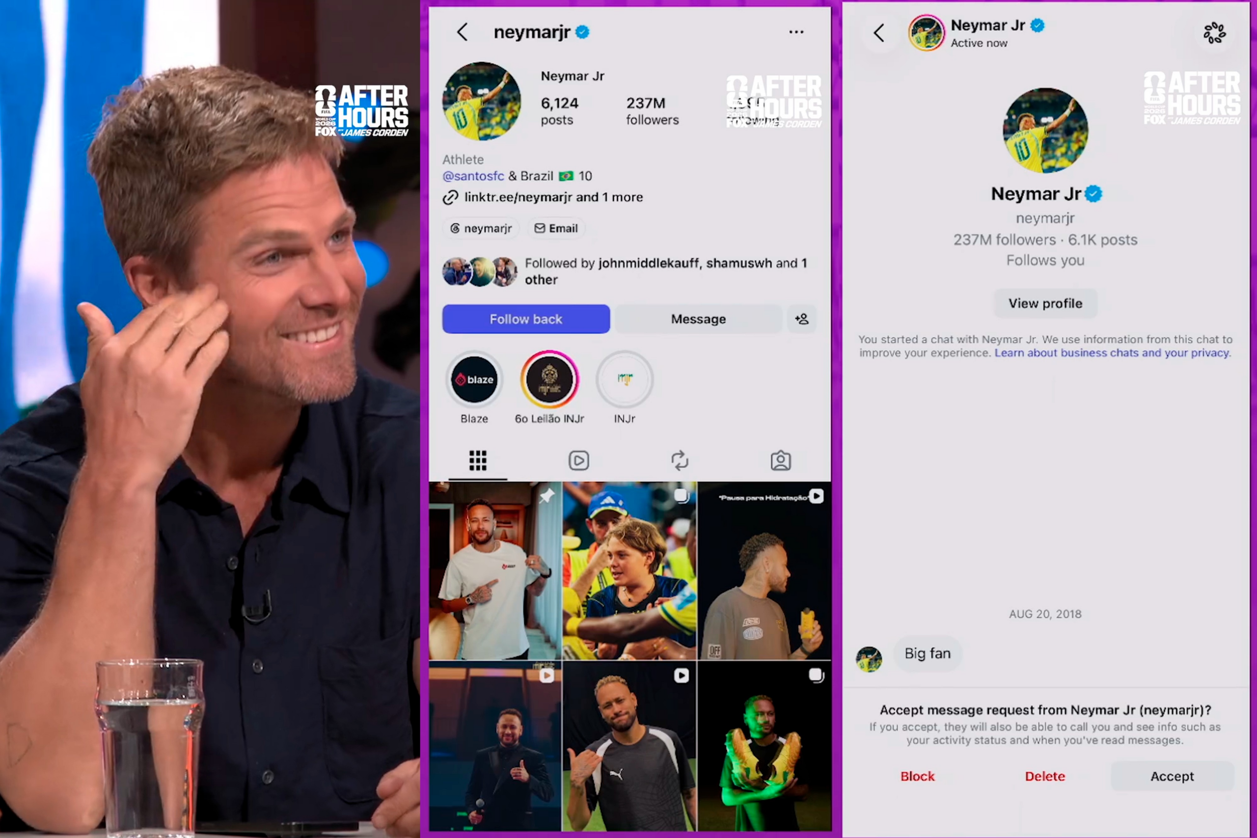 ator-de-‘arrow’-ignora-neymar-por-oito-anos-e-recebe-resposta-do-jogador-ao-vivo